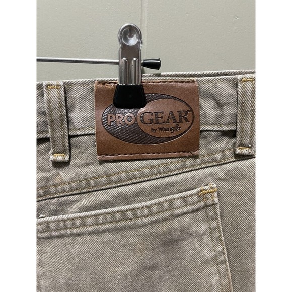 Men's WRANGLER PRO GEAR BRUSH GUARD CANVAS HUNTING JEANS PANTS 46x 32 - Picture 3 of 7